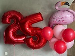 Шарики с Фламинго на 25 лет в Севастополе