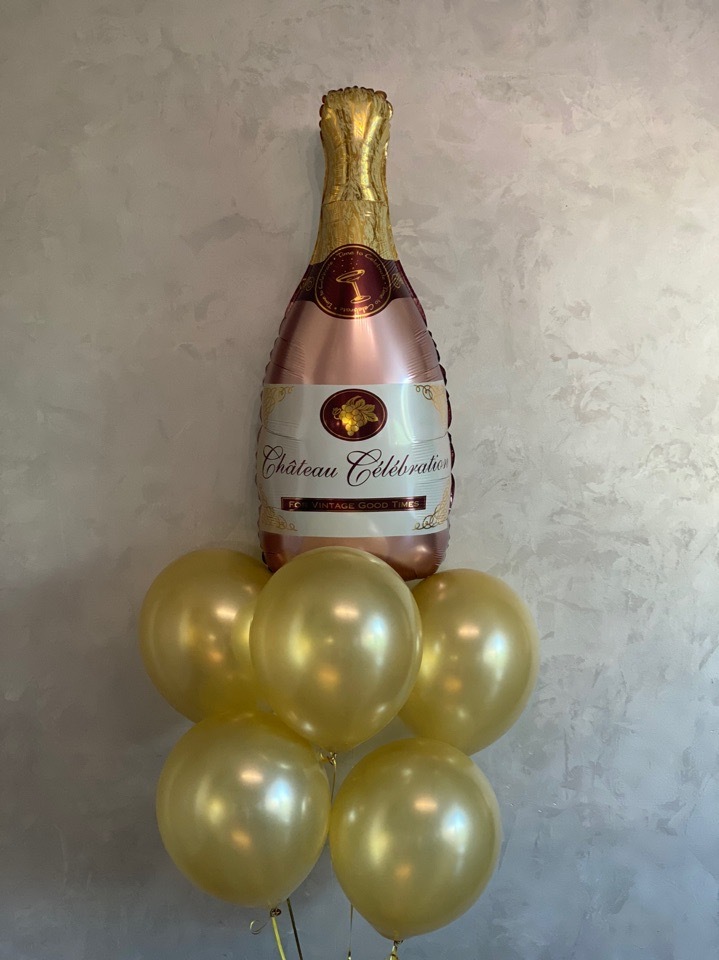Набор из шаров шампанское и золото в Севастополе