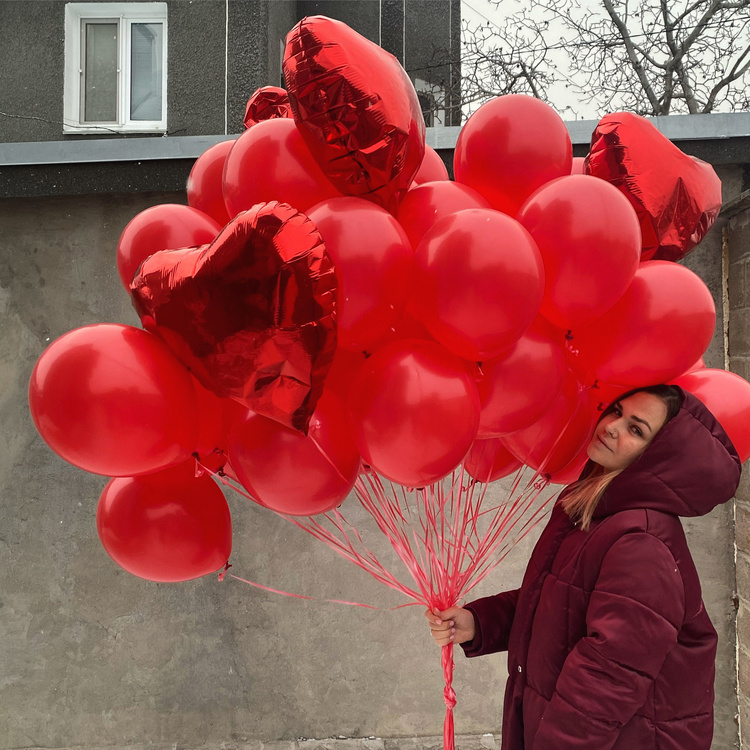 Шарики на 14 февраля Любовь в Севастополе