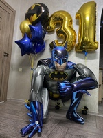 Шары для мужчины на 31 год Бэтмен в Севастополе