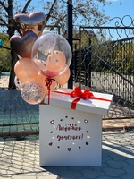 Коробка с шариками и баблс Для Доченьки в Севастополе