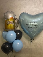 Шарики для мужчины Сердце и Пиво в Севастополе