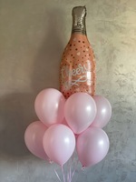 Композиция из шаров Шампанское Розовое Золото в Севастополе