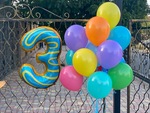 Набор шаров Пряничная цифра на 3 года в Севастополе